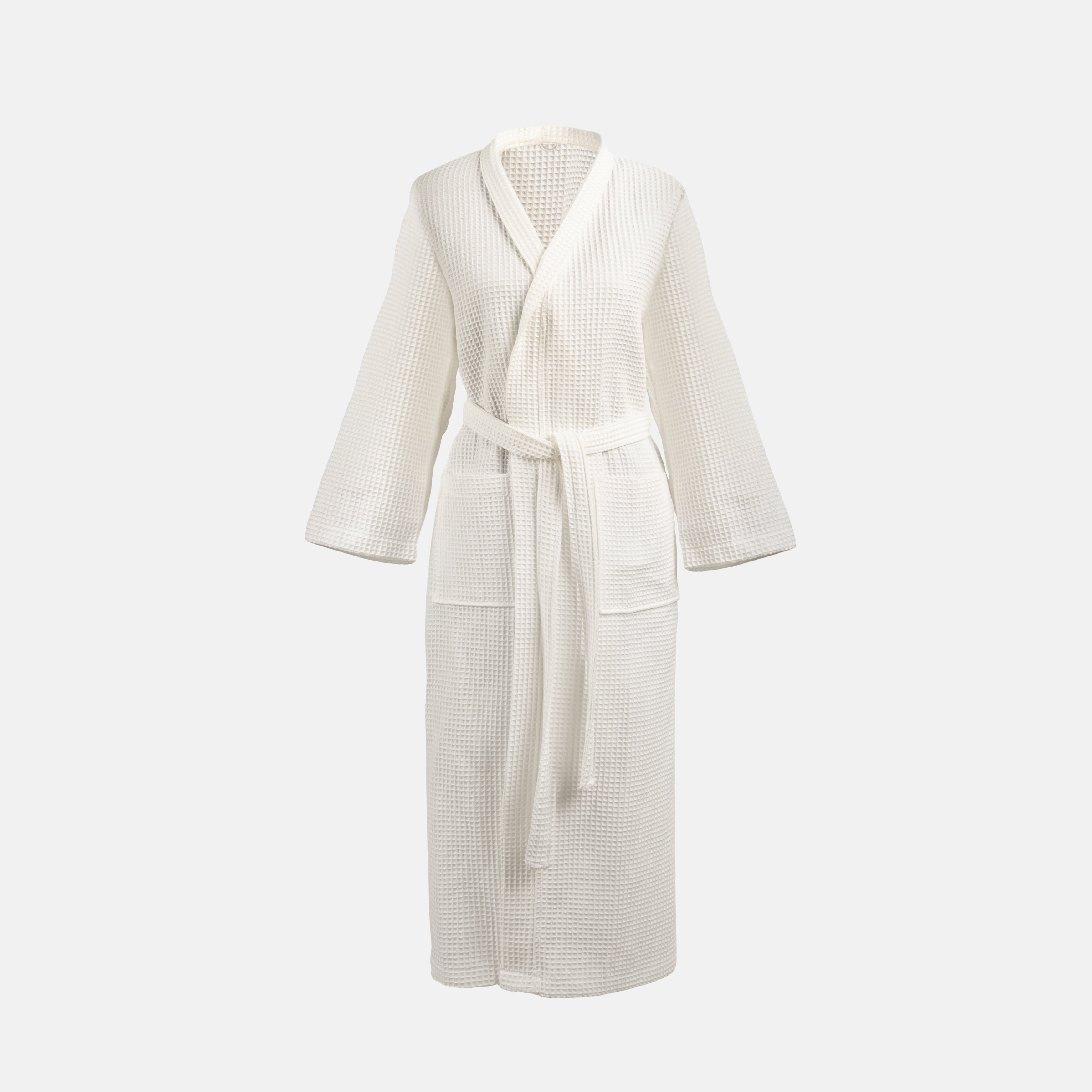 Bathrobe waffle kimono – Linnenatwork