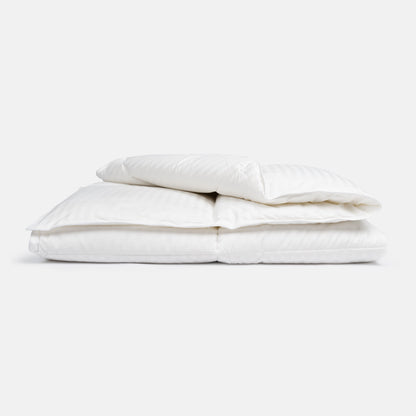 Prestige single duvet + 2 pillows