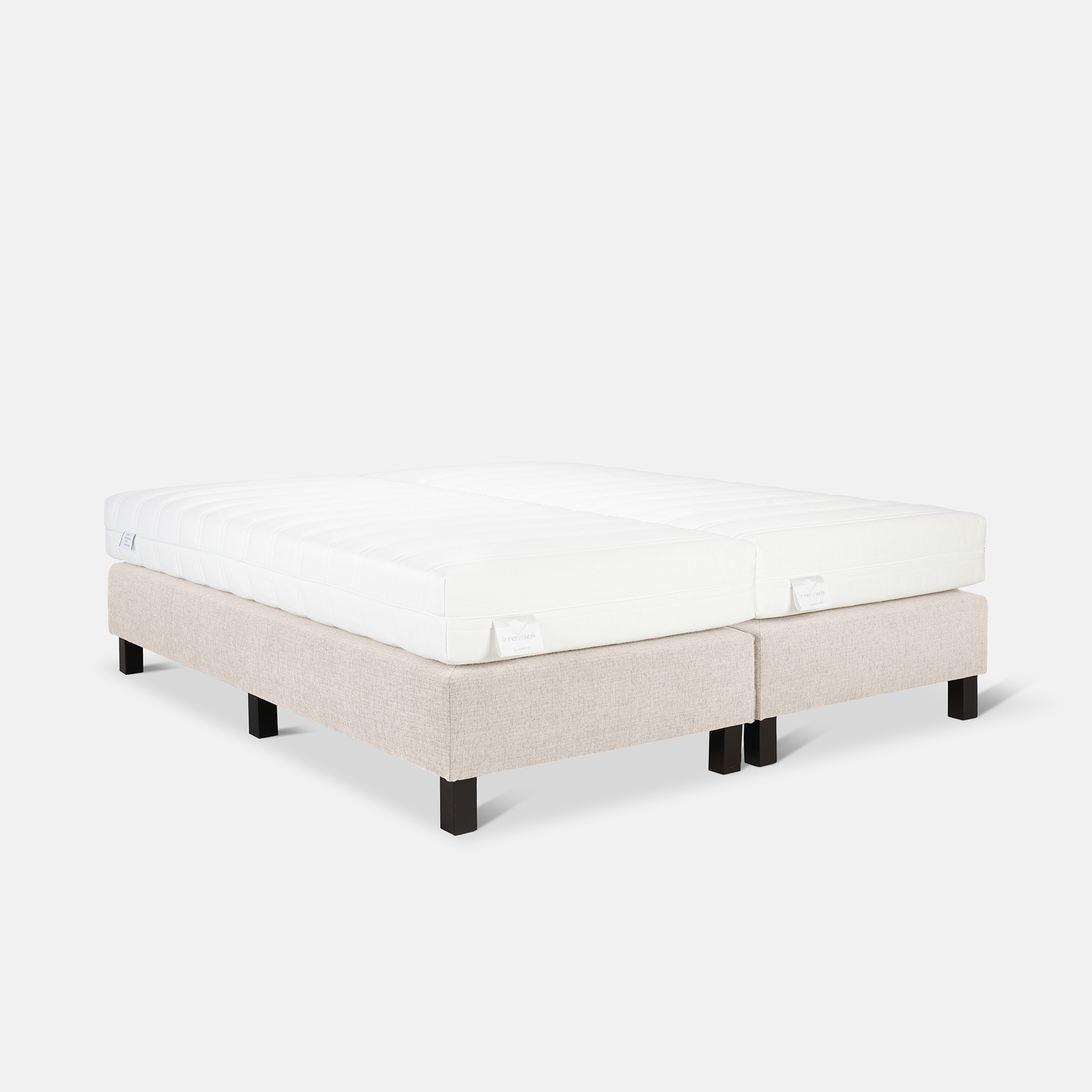 Hotelbed Hotel Collection Comfort Visco Twins avec toppers 90x200