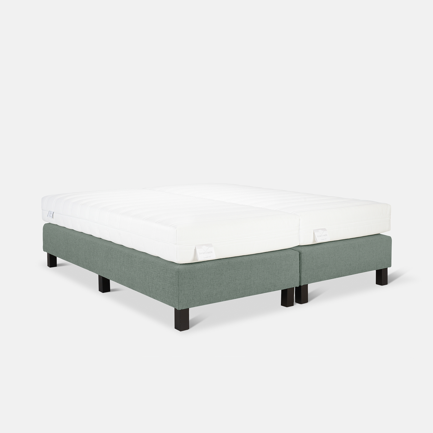 Hotelbed Hotel Collection Comfort Visco Twins avec toppers 90x200