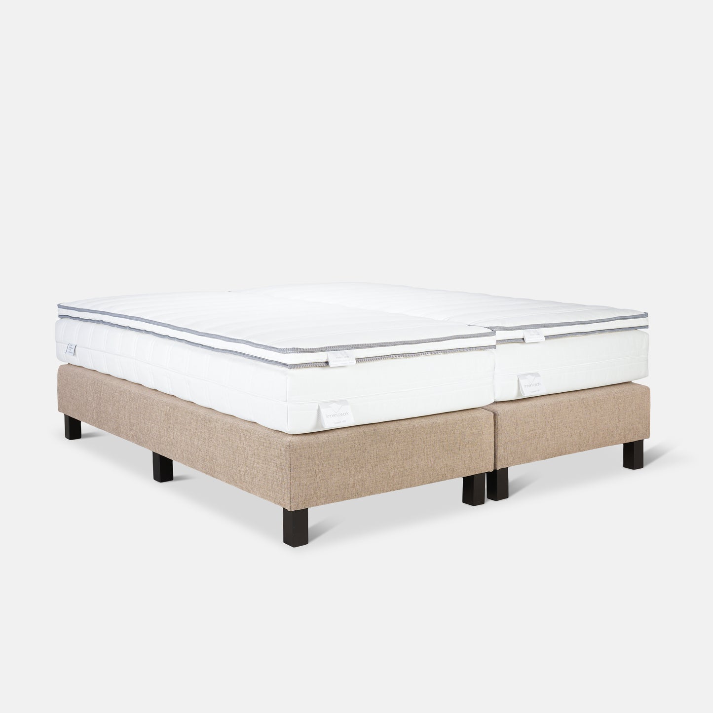 Hotelbed Hotel Collection Comfort Air Twins avec toppers 90x200